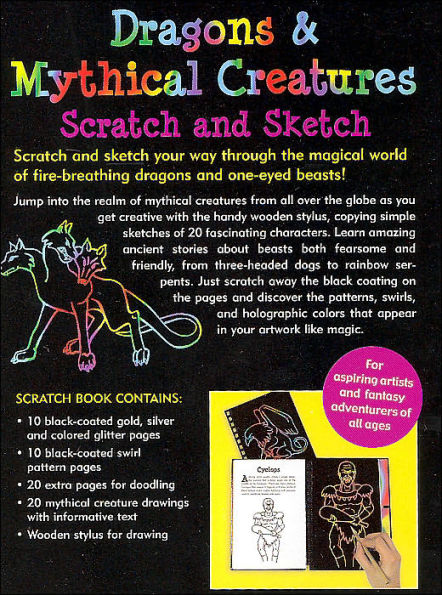 Scratch & Sketch Dragons and Mythical Creatures