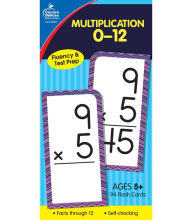 Title: Multiplication 0-12 Flash Cards, Ages 8 - 10, Author: Carson-Dellosa Publishing