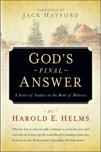 God's Final Answer