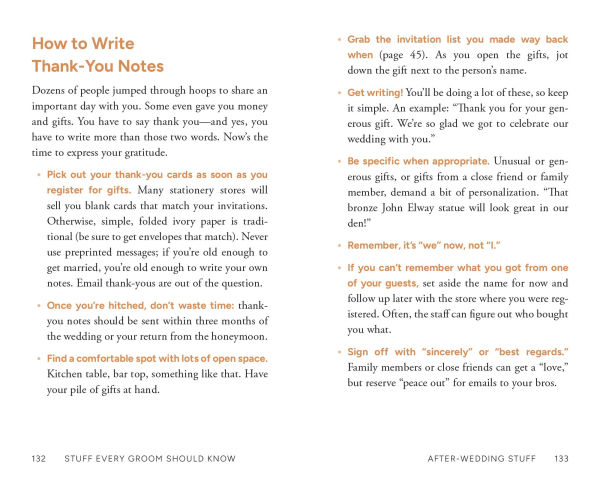 Stuff Every Groom Should Know