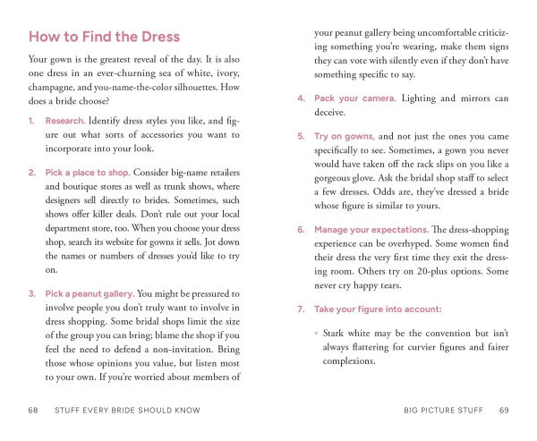 Stuff Every Bride Should Know