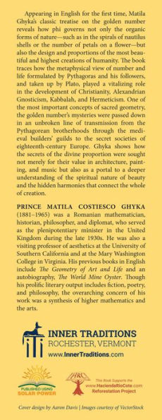 The Golden Number: Pythagorean Rites and Rhythms in the Development of Western Civilization