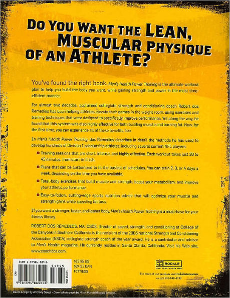 Men's Health Power Training: Build Bigger, Stronger Muscles Through Performance-Based Conditioning