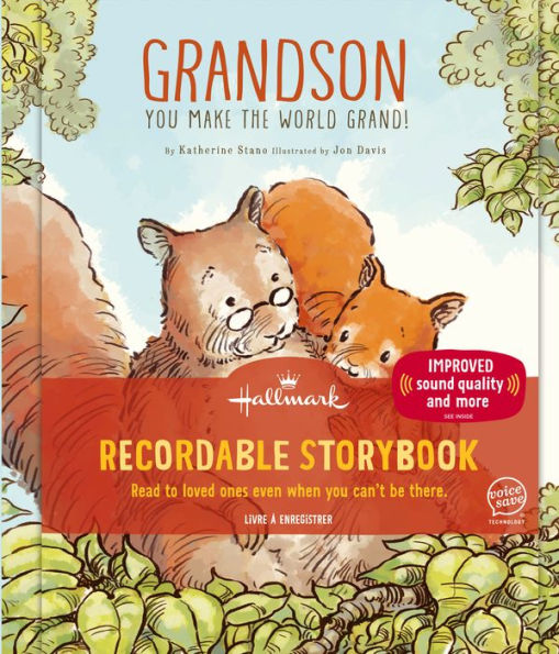 Grandson, You Make the World Grand! Recordable Storybook