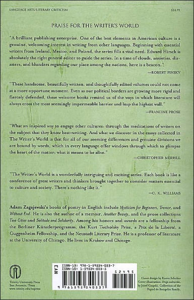 Polish Writers on Writing (Writer's World Series)