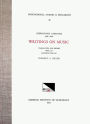 MSD 32 JEROME CARDAN, Writings on Music, introduction, translation, and edition by Clement A. Miller