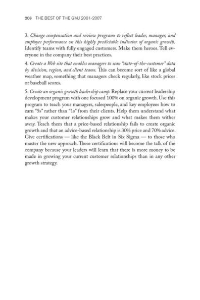 the Best of Gallup Management Journal 2001-2007