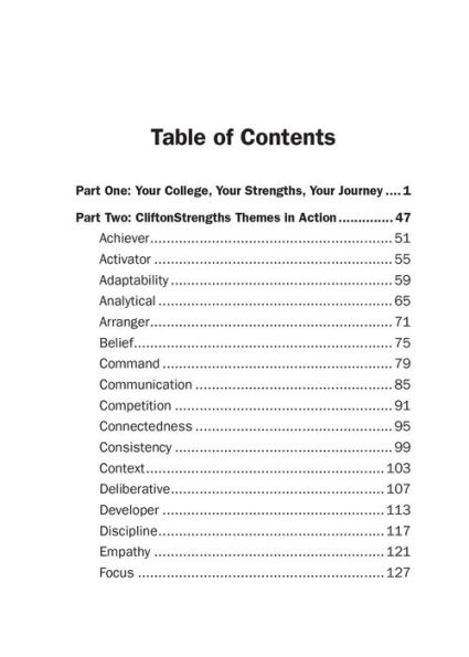 CliftonStrengths for Students