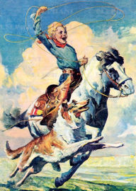 Title: Boy Riding Horse -Birthday Greeting Card, Author: Karl Godwin