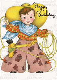 Title: Little Cowboy - Birthday Greeting Card, Author: Laughing Elephant Publishing