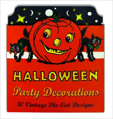 Vintage Halloween Cardboard Cutouts Die Cut Party Decorations Other Format