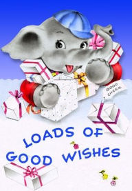 Title: Baby Elephant with Gifts (6 Cards Individually Bagged W/ Envelopes and Header), Author: Laughing Elephant Publishing