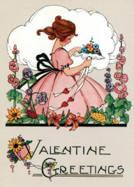 Title: Little Girl with Lacy Bouquet Valentine's Greeting Card [With Envelope], Author: Laughing Elephant Publishing