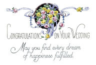 Title: May You Find Every Dream of Happiness Fulfilled - Vintage Wedding Card, Author: Laughing Elephant