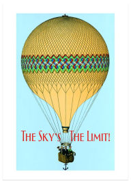 Title: Hot Air Balloon Graduation Greeting Card, Author: Laughing Elephant