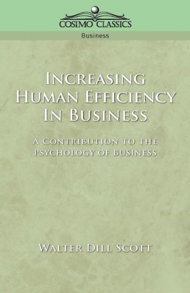 Increasing Human Efficiency Business