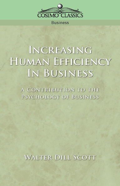 Increasing Human Efficiency Business