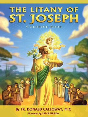 The Litany of St. Joseph Coloring Book