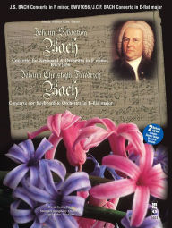 Title: J.S. Bach - Concerto in F Minor, BMV1056 & J.C.F. Bach - Concerto in E-flat Major: Music Minus One Book/2-CD Play-Along Pack, Author: Johann Sebastian Bach