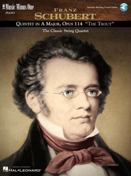 Schubert - Quintet in A Major, Op. 114, D667 "The Trout" Book/Online Audio