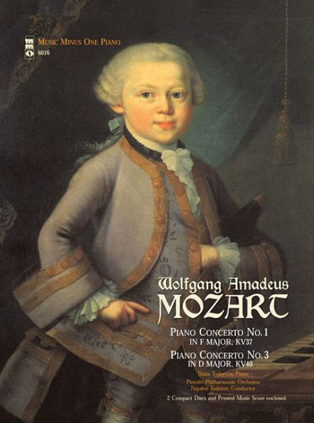 Mozart - Concerto No. 1 in F Major, KV37; Concerto No. 3 in D Major, KV40: 2-CD Set