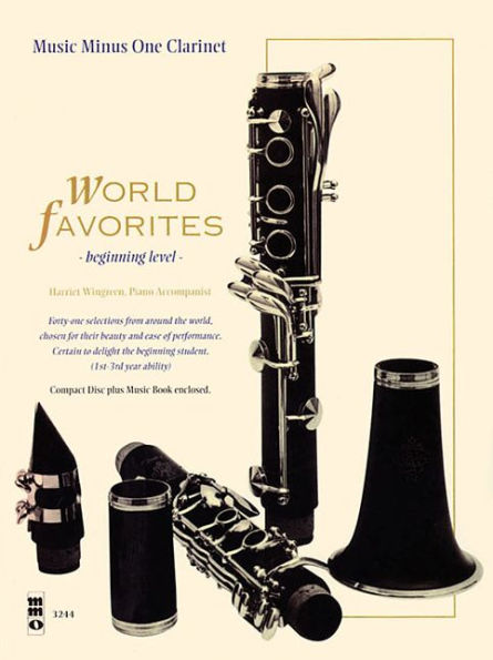 World Favorites - Beginning Level: Music Minus One Clarinet