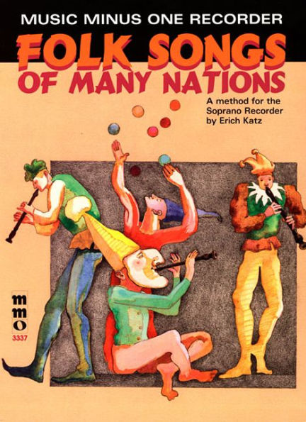 Folk Songs of Many Nations: Music Minus One Recorder