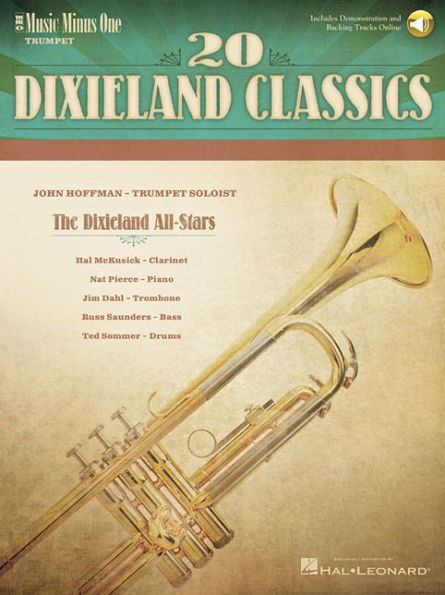 20 Dixieland Classics: Music Minus One - Trumpet Book/Online Audio