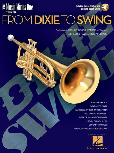 From Dixie to Swing - Music Minus One Trumpet Book/Online Audio