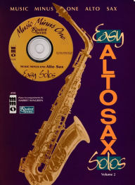 Title: Easy Alto Sax Solos - Volume 2: Music Minus One Alto Saxophone, Author: Hal Leonard Corp.