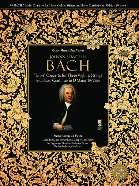Johann Sebastian Bach: Triple Concerto for Three Violins in C Major, BWV 1064