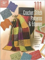 Title: 101 Crochet Stitch Patterns & Edgings, Author: Connie Ellison