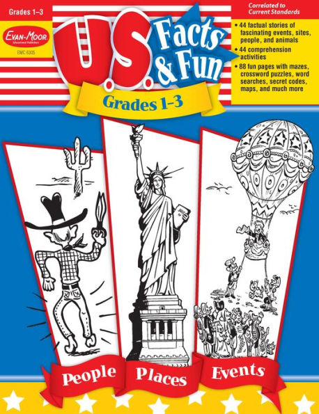 U.S. Facts & Fun, Grade 1 - 3 Teacher Resource