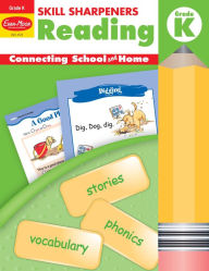 Title: Skill Sharpeners: Reading, Grade Kindergarten Workbook, Author: Evan-Moor Corporation