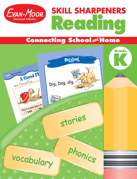 Skill Sharpeners: Reading, Grade Kindergarten Workbook