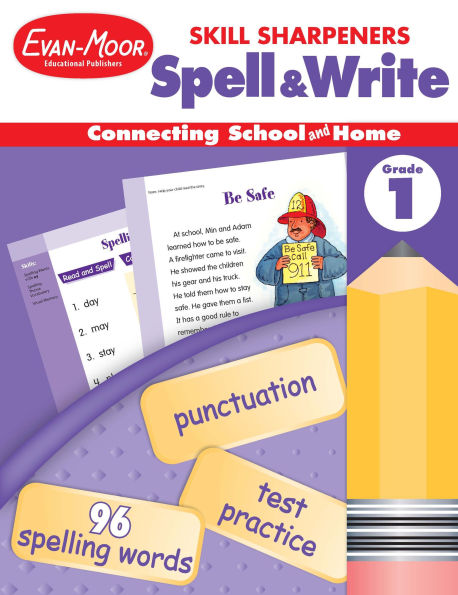 Skill Sharpeners Spell & Write, Grade 1