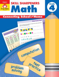 Title: Skill Sharpeners Math Grade 4, Author: Evan-Moor Educational Publishers