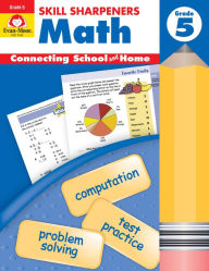 Title: Skill Sharpeners Math, Grade 5, Author: Evan-Moor Educational Publishers