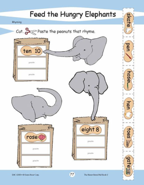 The Never-Bored Kid Book 2, Age 5 - 6 Workbook