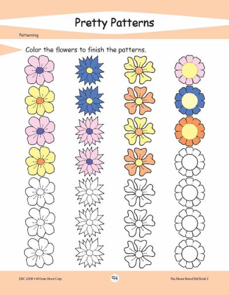 The Never-Bored Kid Book 2, Age 5 - 6 Workbook