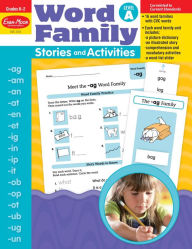 Title: Word Family Stories and Activities, Kindergarten - Grade 2 (Level A), Teacher Resource, Author: Evan-Moor Educational Publishers