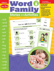 Title: Word Family Stories and Activities, Kindergarten - Grade 2 (Level B), Teacher Resource, Author: Evan-Moor Educational Publishers