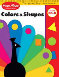 Title: Learning Line: Colors and Shapes, PreK - Kindergarten Workbook, Author: Evan-Moor Educational Publishers