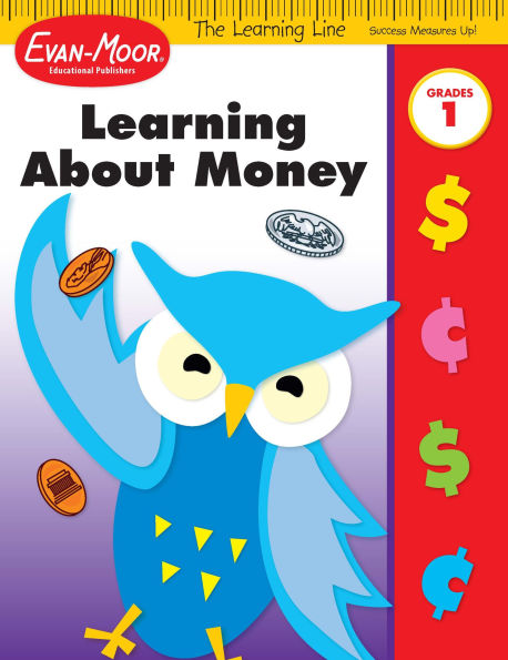 Learning Line: Learning About Money, Grade 1 Workbook