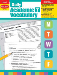 Title: Daily Academic Vocabulary, Grade 2, Author: Evan-Moor Corporation