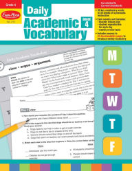 Title: Daily Academic Vocabulary Grade 4, Author: Evan-Moor Corporation