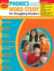 Title: Phonics and Word Study for Struggling Readers, Grade 4 - 6 + Teacher Resource, Author: Evan-Moor Corporation