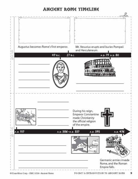 History Pockets: Ancient Rome, Grade 4 - 6 Teacher Resource