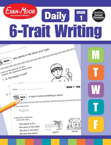 Daily 6-Trait Writing, Grade 1