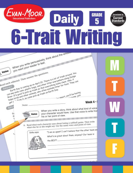 Daily 6-Trait Writing, Grade 5 Teacher Edition